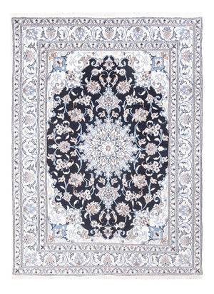 Perserteppich - Nain - Royal - 210 x 145 cm - dunkelblau
