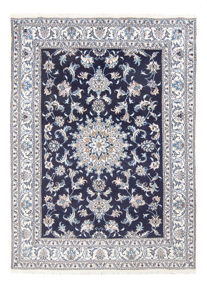 Perserteppich - Nain - Royal - 213 x 149 cm - dunkelblau