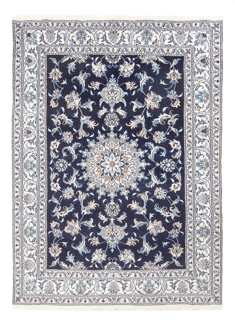 Perserteppich - Nain - Royal - 213 x 149 cm - dunkelblau