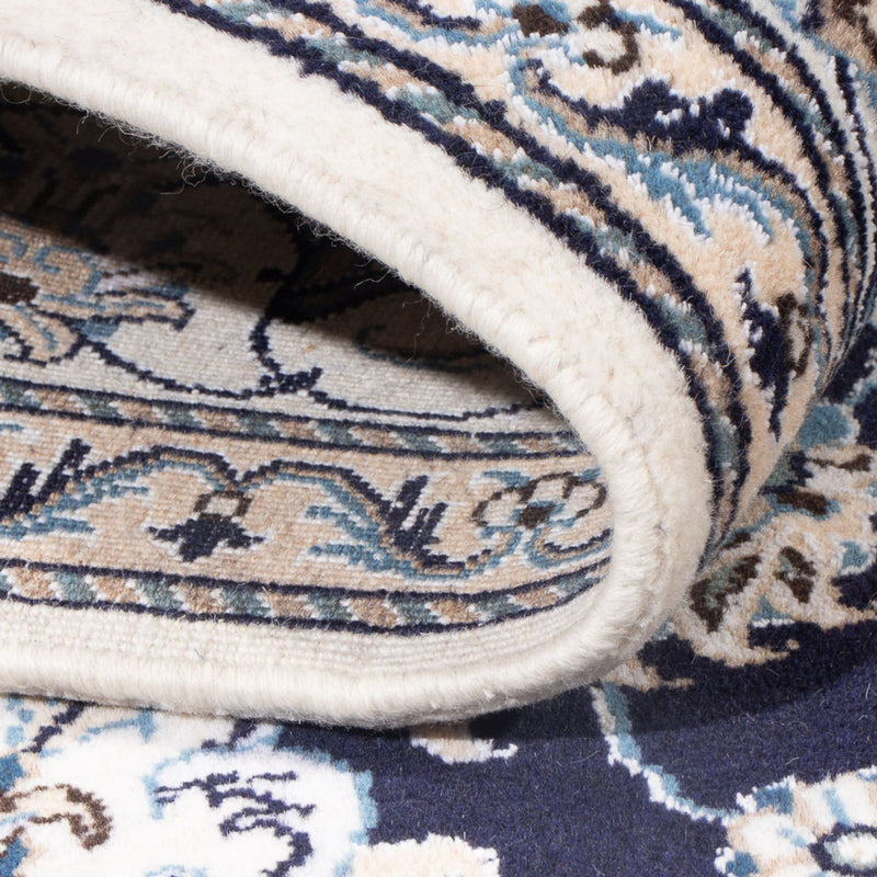Perserteppich - Nain - Royal - 208 x 146 cm - dunkelblau