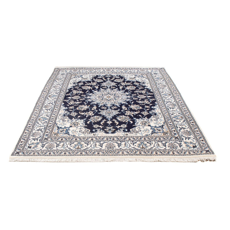 Perserteppich - Nain - Royal - 208 x 146 cm - dunkelblau