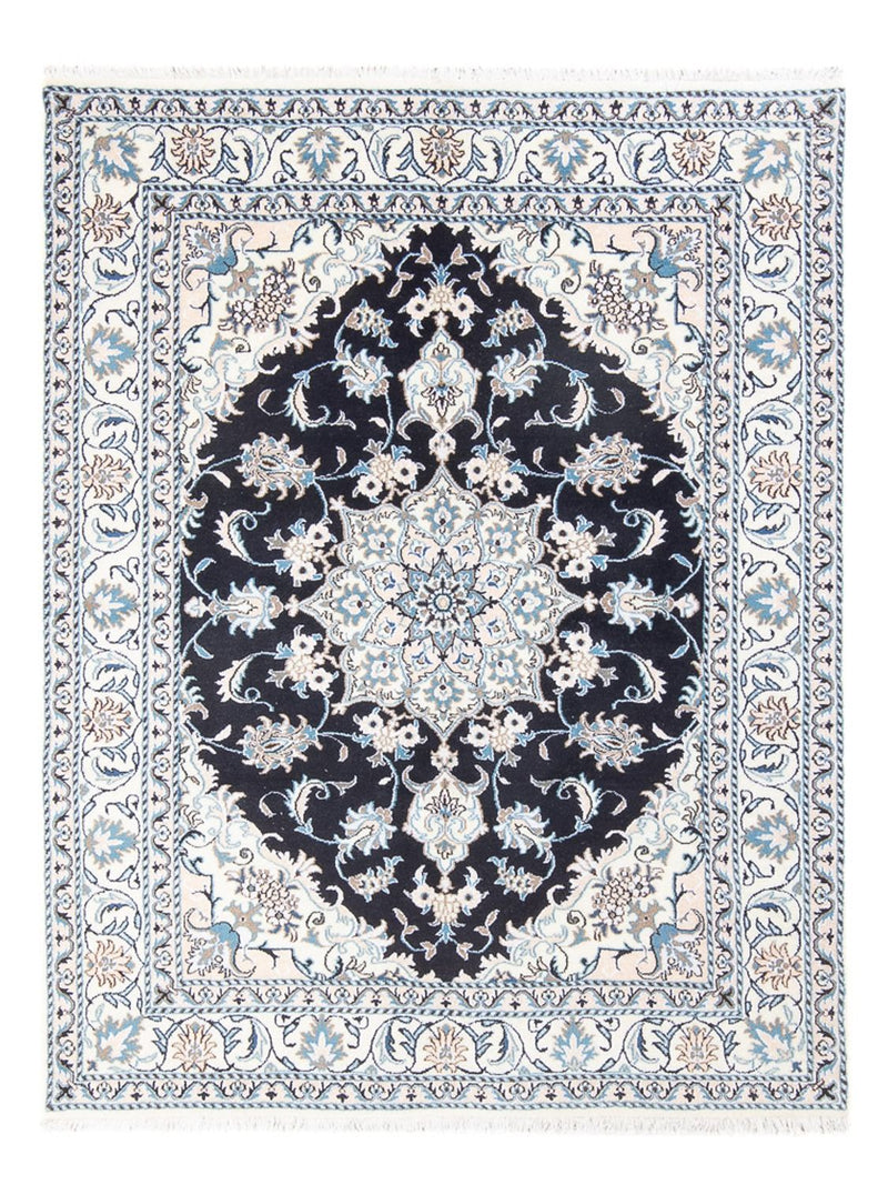 Perserteppich - Nain - Royal - 192 x 148 cm - dunkelblau