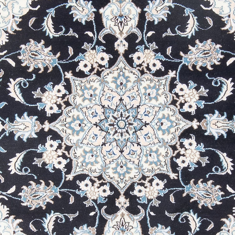 Perserteppich - Nain - Royal - 192 x 148 cm - dunkelblau