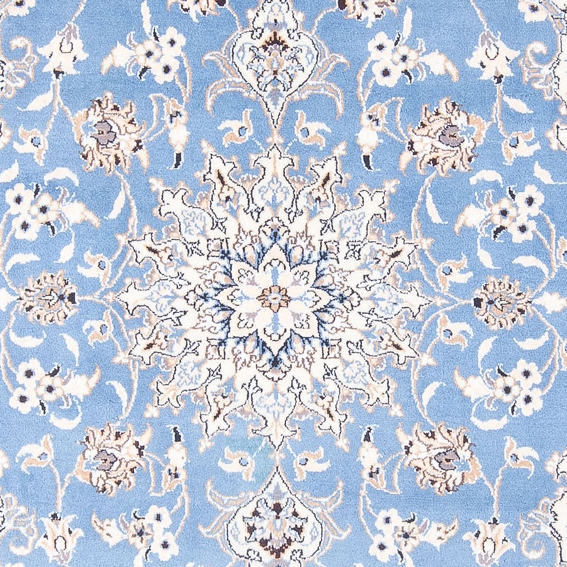 Perserteppich - Nain - Royal - 202 x 150 cm - hellblau