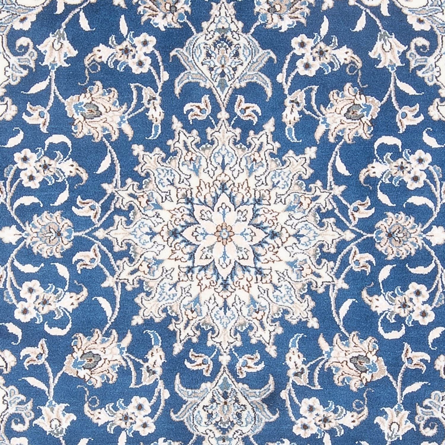 Perserteppich - Nain - Royal - 194 x 147 cm - blau