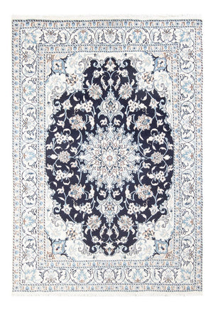 Perserteppich - Nain - Royal - 209 x 149 cm - dunkelblau