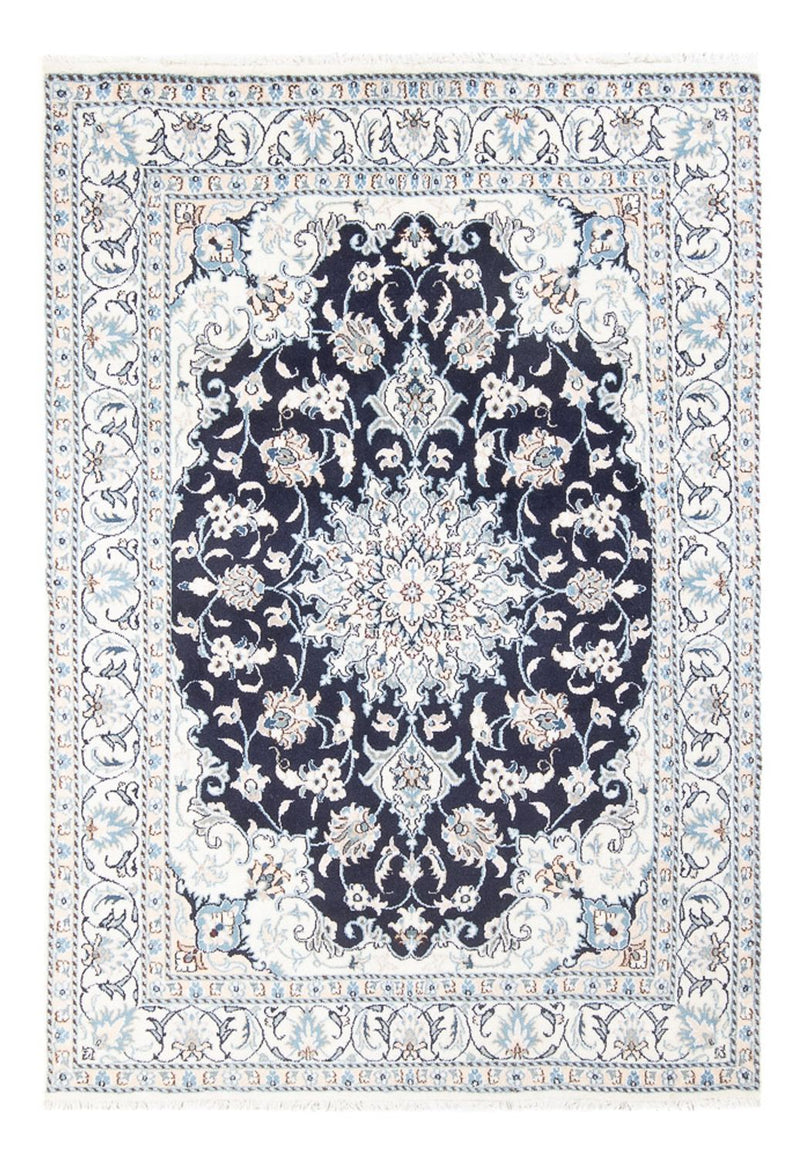 Perserteppich - Nain - Royal - 209 x 149 cm - dunkelblau