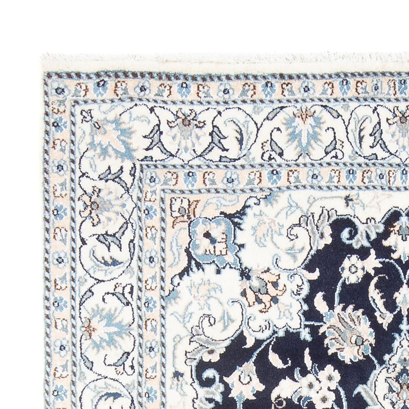 Perserteppich - Nain - Royal - 209 x 149 cm - dunkelblau