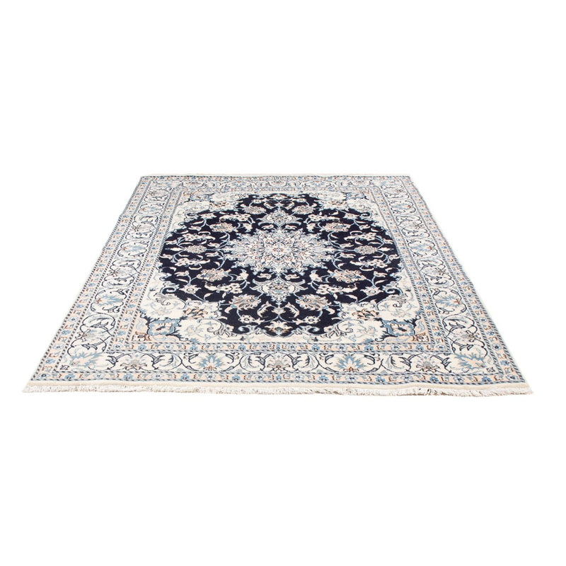 Perserteppich - Nain - Royal - 209 x 149 cm - dunkelblau
