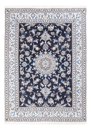 Perserteppich - Nain - Royal - 212 x 146 cm - dunkelblau