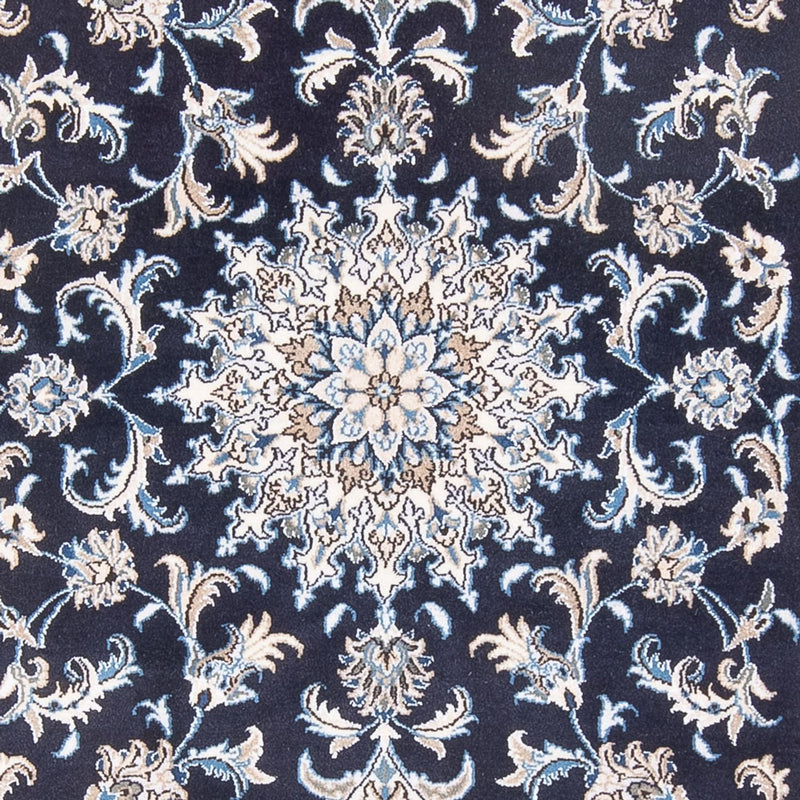Perserteppich - Nain - Royal - 212 x 146 cm - dunkelblau