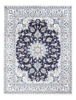 Perserteppich - Nain - Royal - 200 x 147 cm - dunkelblau