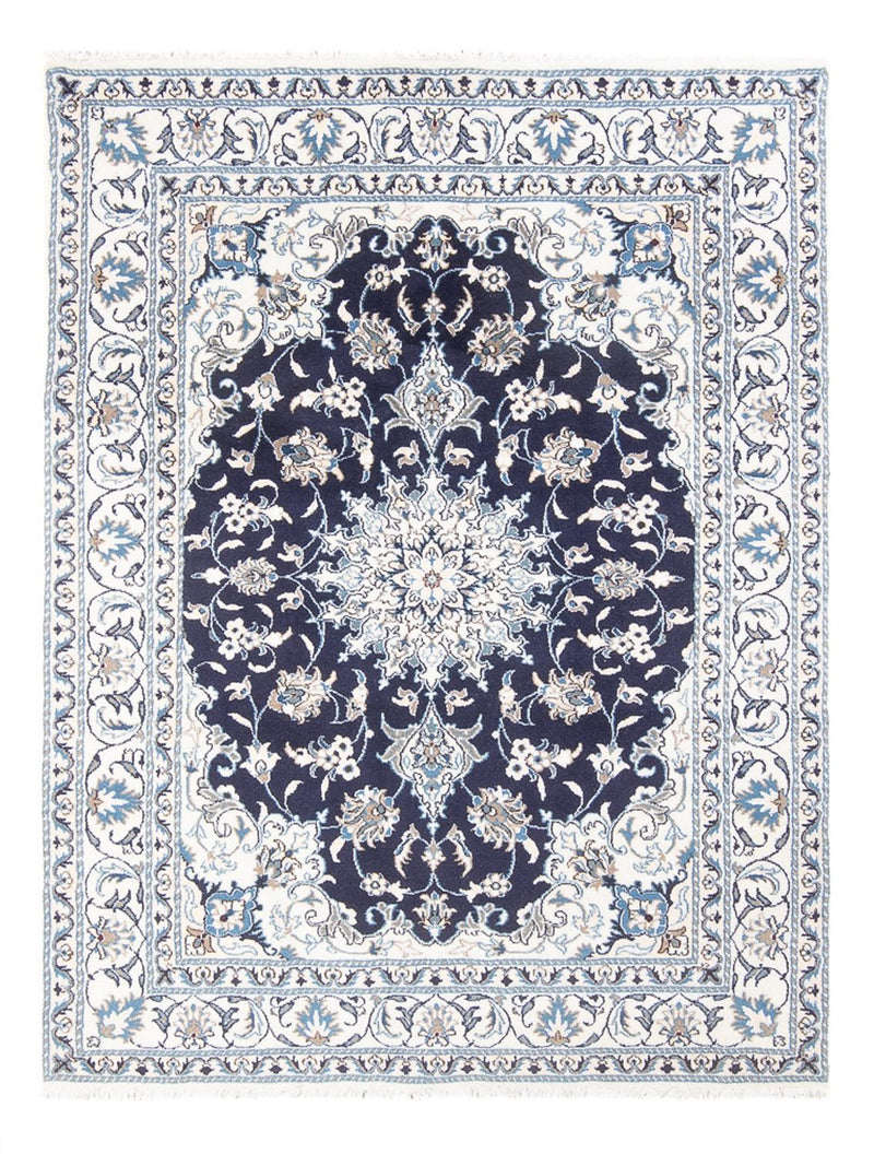 Perserteppich - Nain - Royal - 200 x 147 cm - dunkelblau