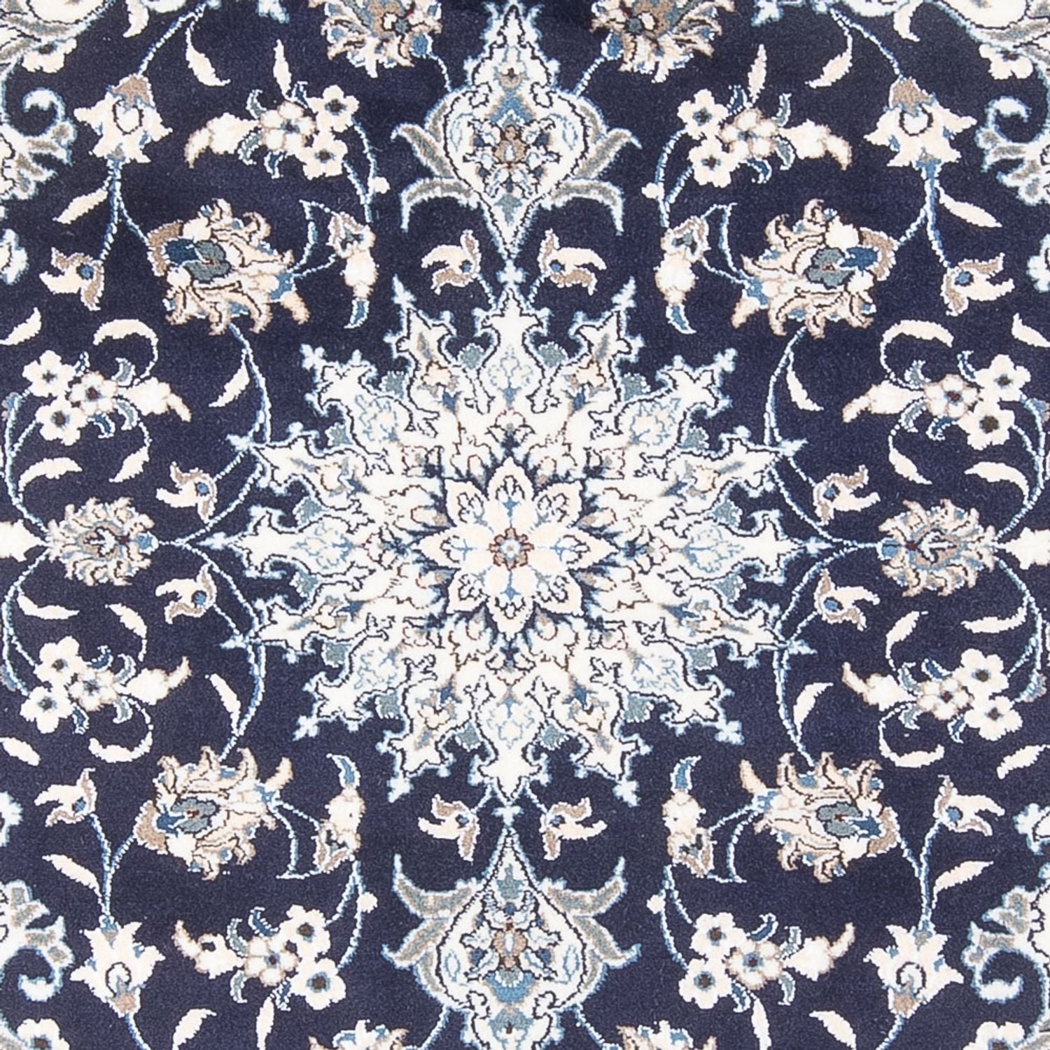 Perserteppich - Nain - Royal - 200 x 147 cm - dunkelblau