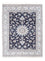 Perserteppich - Nain - Royal - 196 x 145 cm - dunkelblau