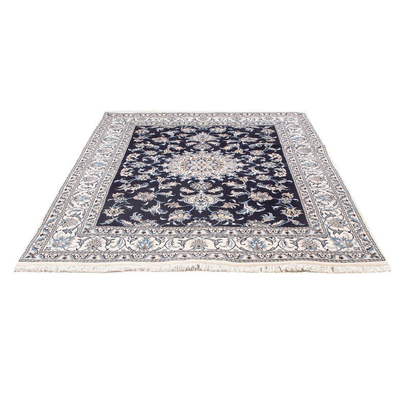 Perserteppich - Nain - Royal - 196 x 145 cm - dunkelblau