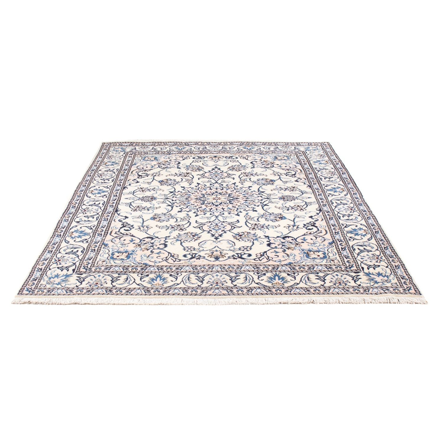 Perserteppich - Nain - Royal - 197 x 147 cm - creme