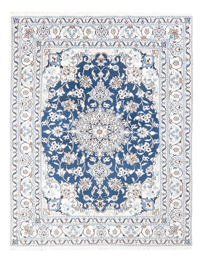 Perserteppich - Nain - Royal - 196 x 147 cm - blau