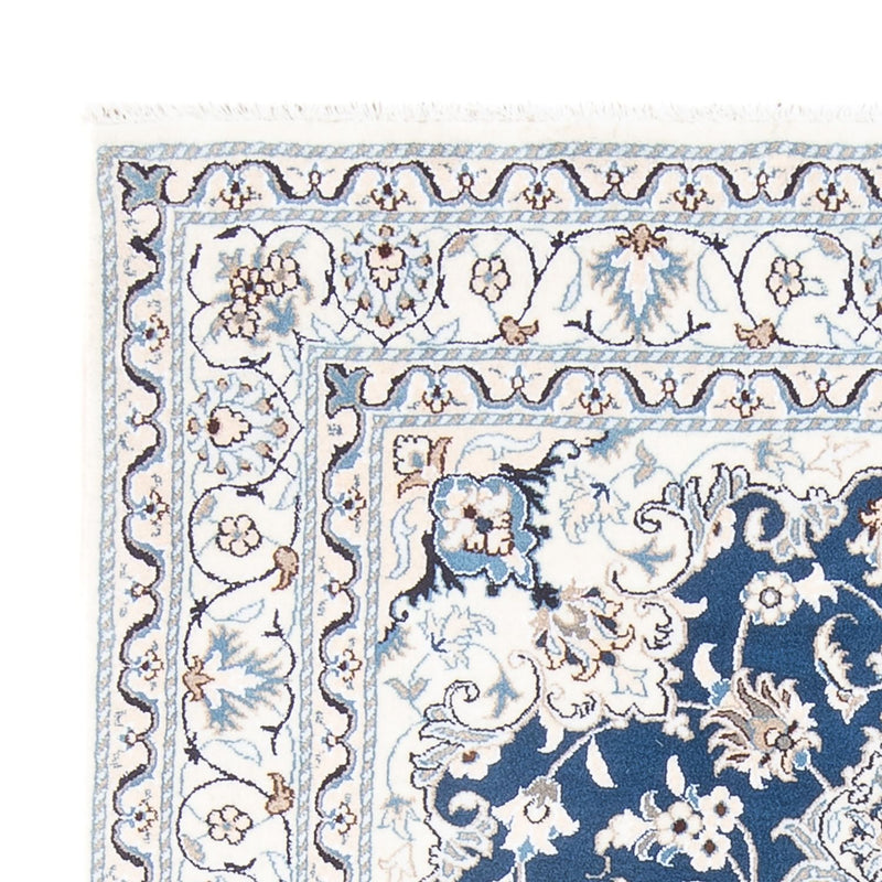 Perserteppich - Nain - Royal - 196 x 147 cm - blau