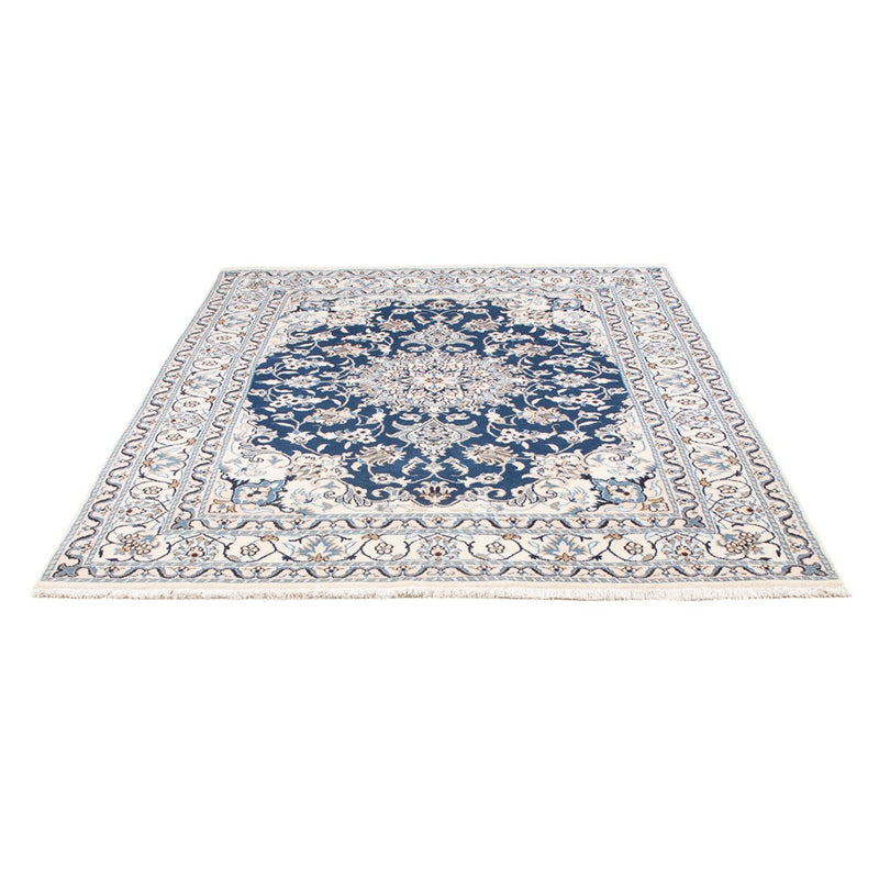 Perserteppich - Nain - Royal - 196 x 147 cm - blau