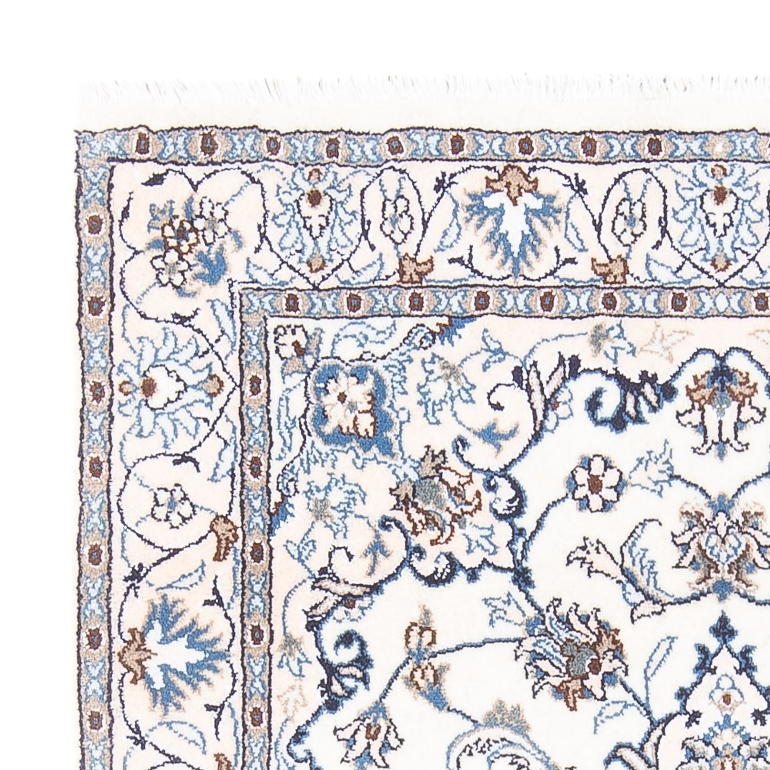 Perserteppich - Nain - 188 x 116 cm - creme