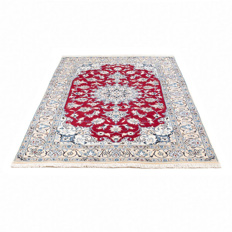 Perserteppich - Nain - 201 x 117 cm - rot
