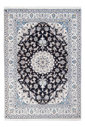 Perserteppich - Nain - 234 x 166 cm - dunkelblau