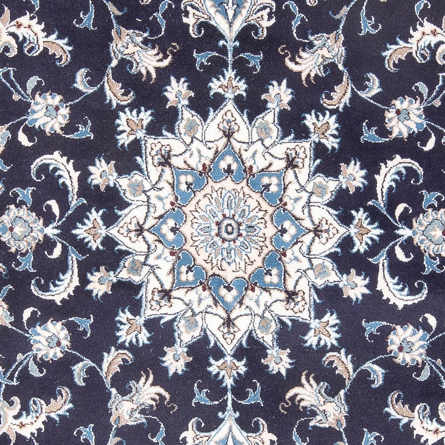 Perserteppich - Nain - 232 x 168 cm - dunkelblau
