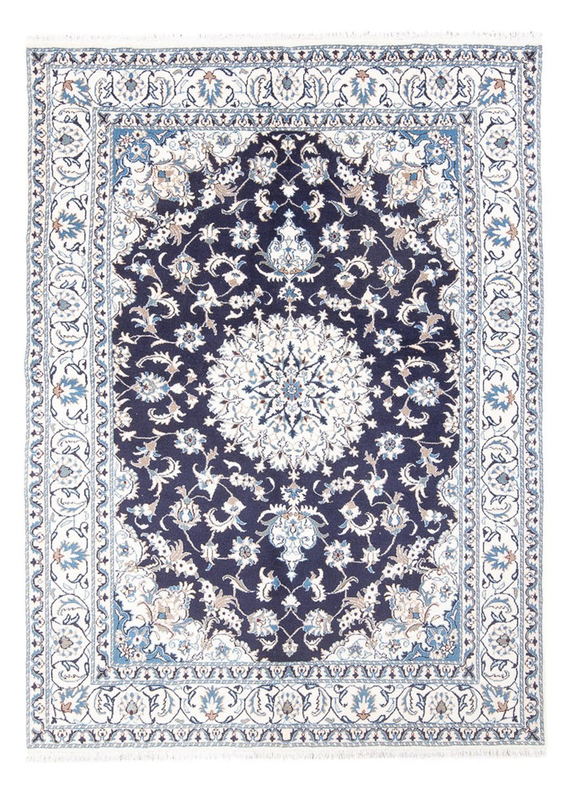 Perserteppich - Nain - 235 x 167 cm - dunkelblau