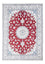 Perserteppich - Nain - 234 x 165 cm - rot