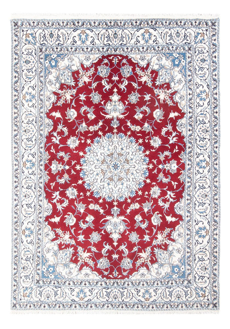 Perserteppich - Nain - 234 x 165 cm - rot