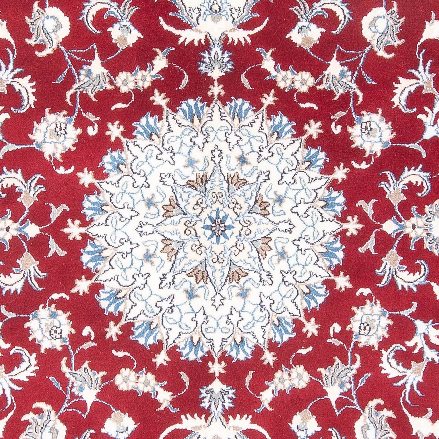 Perserteppich - Nain - 234 x 165 cm - rot