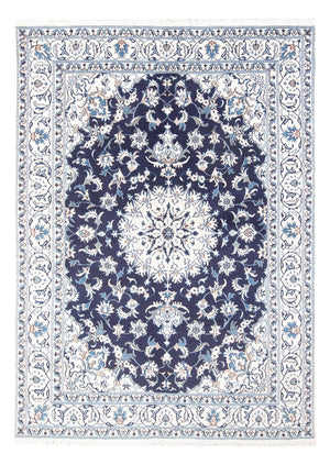 Perserteppich - Nain - 234 x 168 cm - dunkelblau