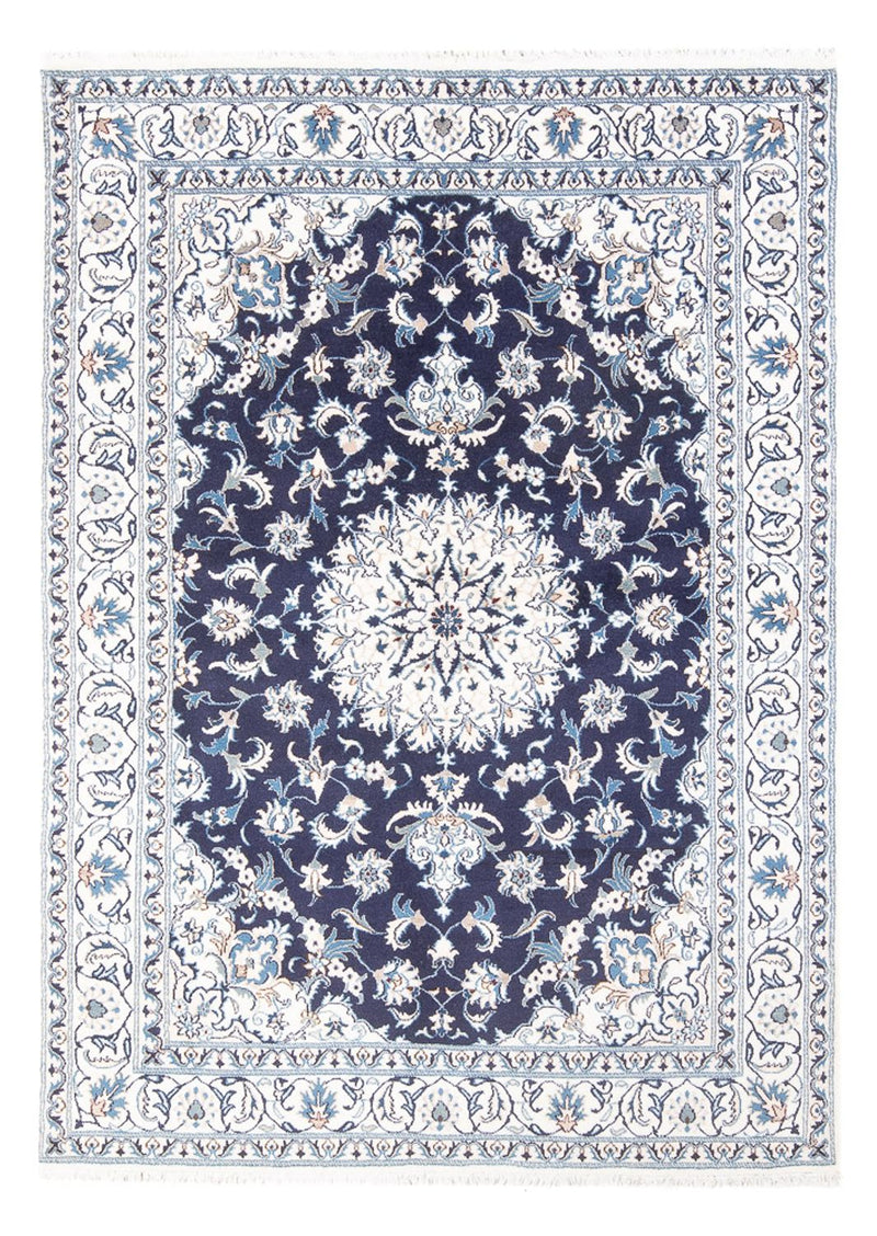 Perserteppich - Nain - 234 x 168 cm - dunkelblau