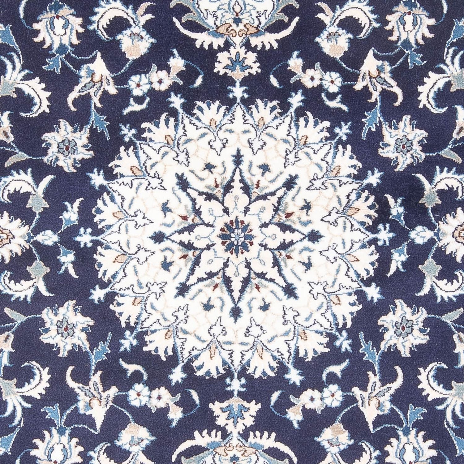 Perserteppich - Nain - 234 x 168 cm - dunkelblau