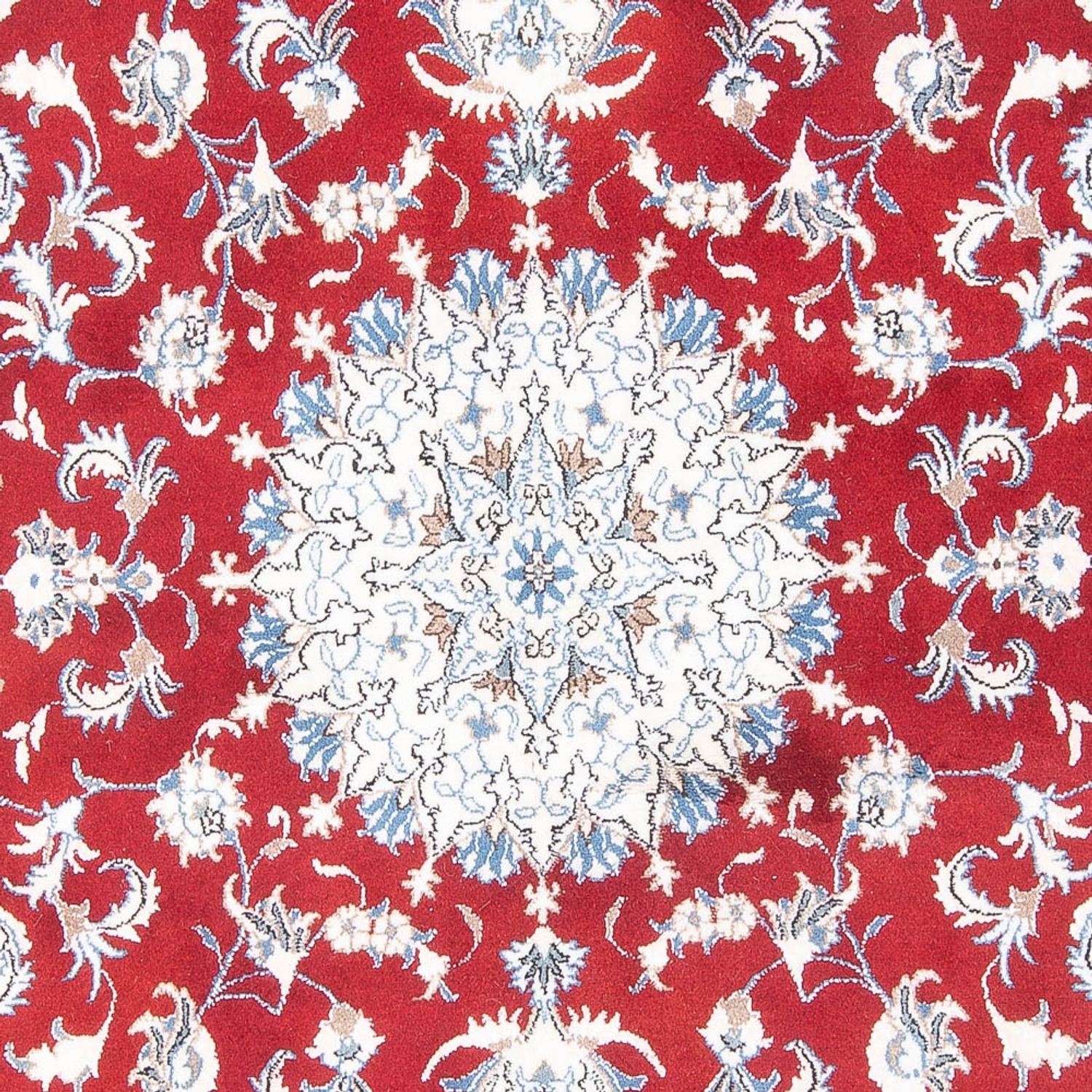 Perserteppich - Nain - 234 x 161 cm - rot