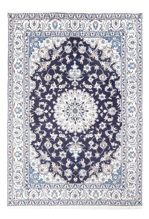Perserteppich - Nain - 226 x 167 cm - dunkelblau