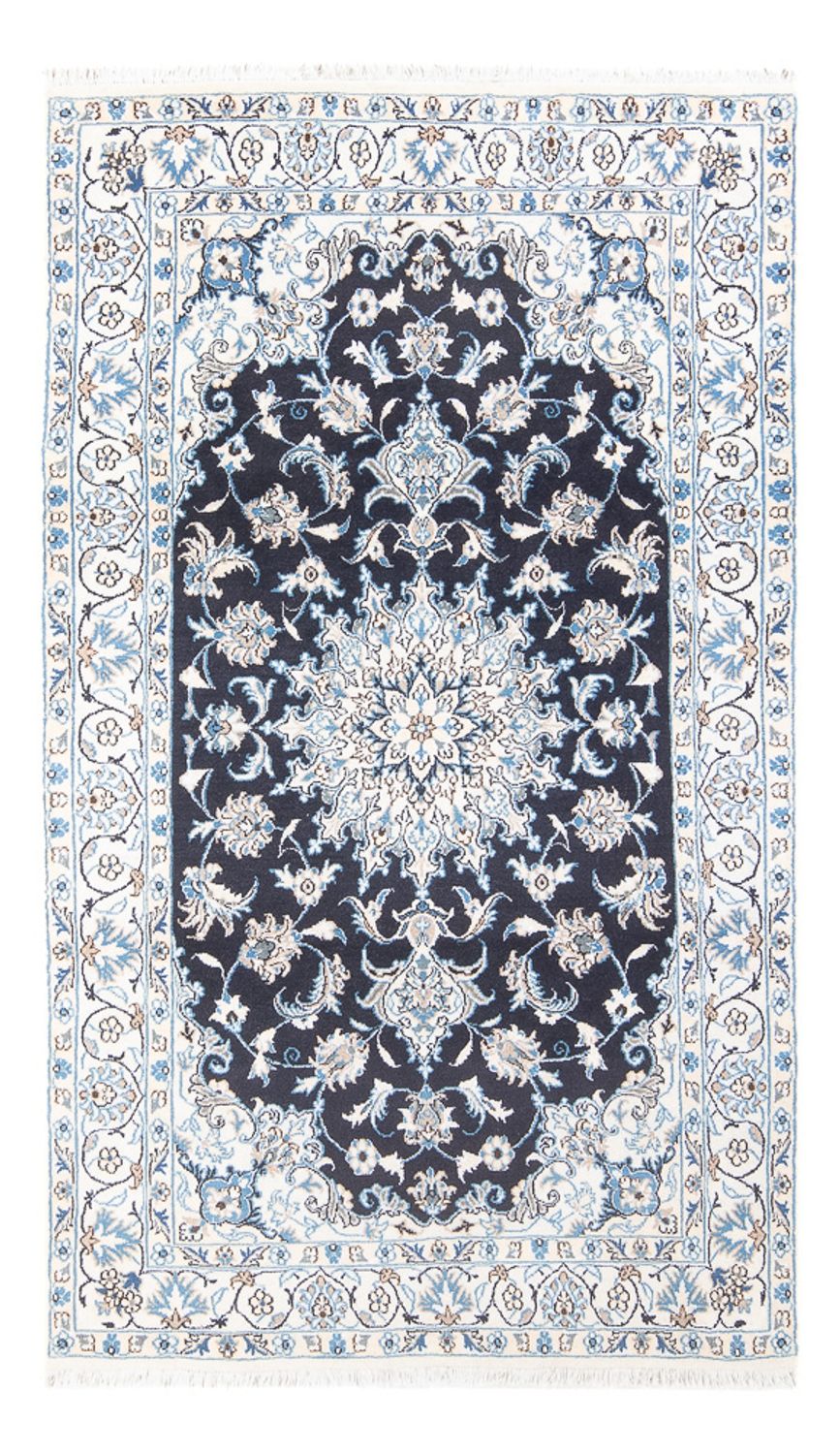 Perserteppich - Nain - 228 x 172 cm - dunkelblau