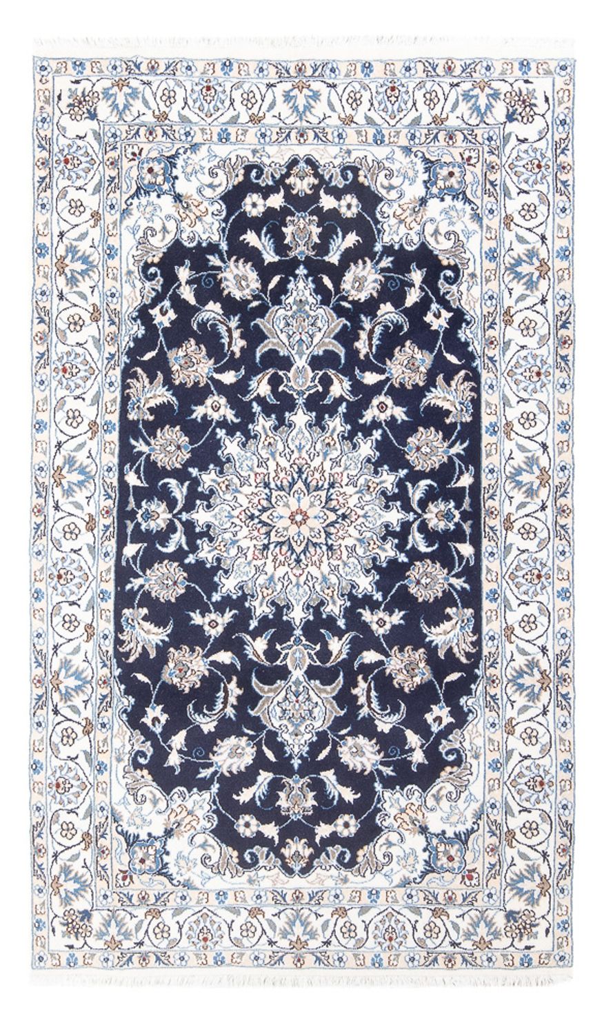 Perserteppich - Nain - 200 x 120 cm - dunkelblau