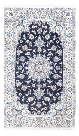 Perserteppich - Nain - 200 x 120 cm - dunkelblau