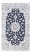 Perserteppich - Nain - 200 x 120 cm - dunkelblau