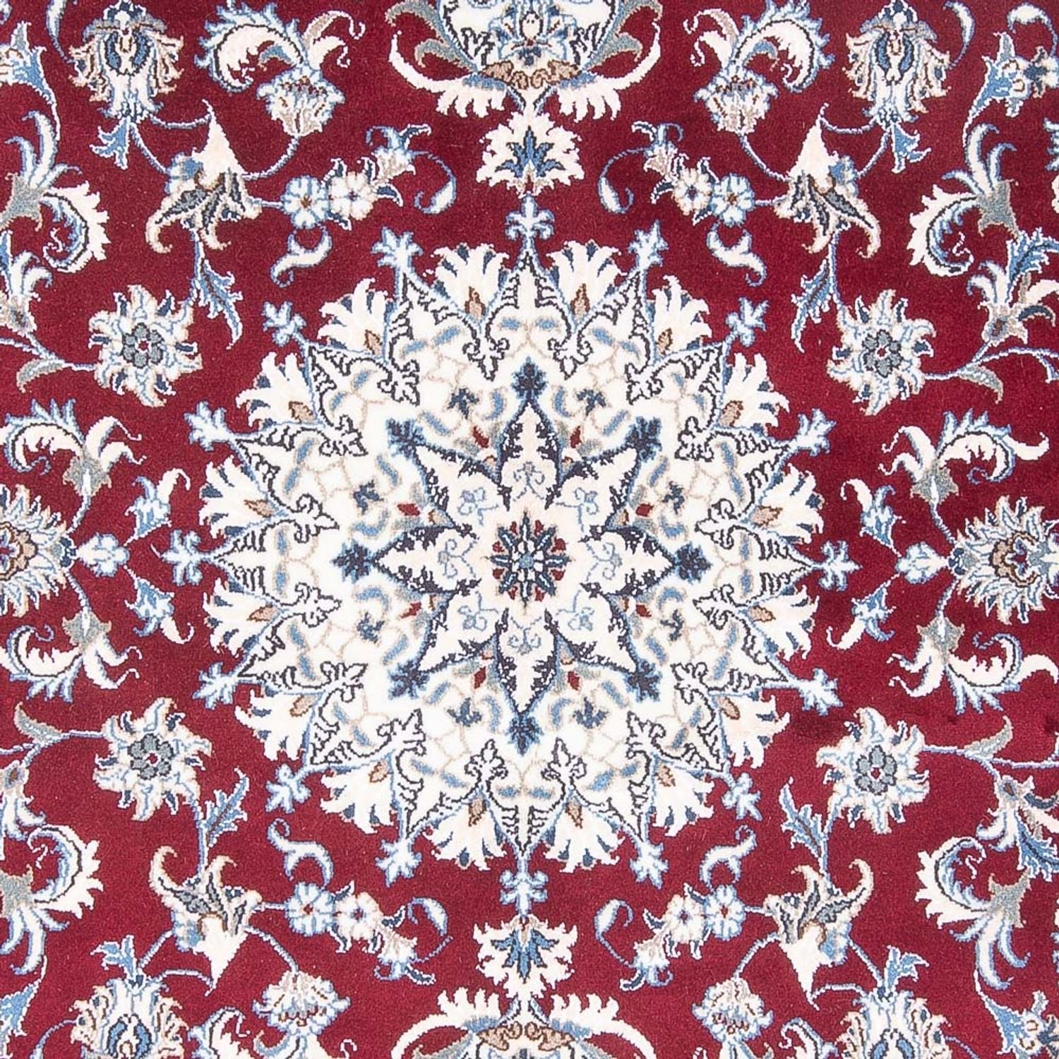 Perserteppich - Nain - 243 x 168 cm - rot