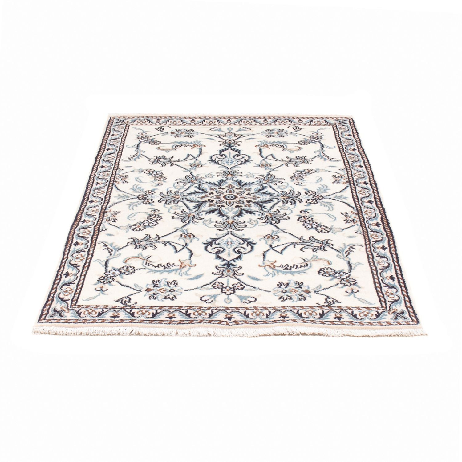 Perserteppich - Nain - 132 x 87 cm - creme