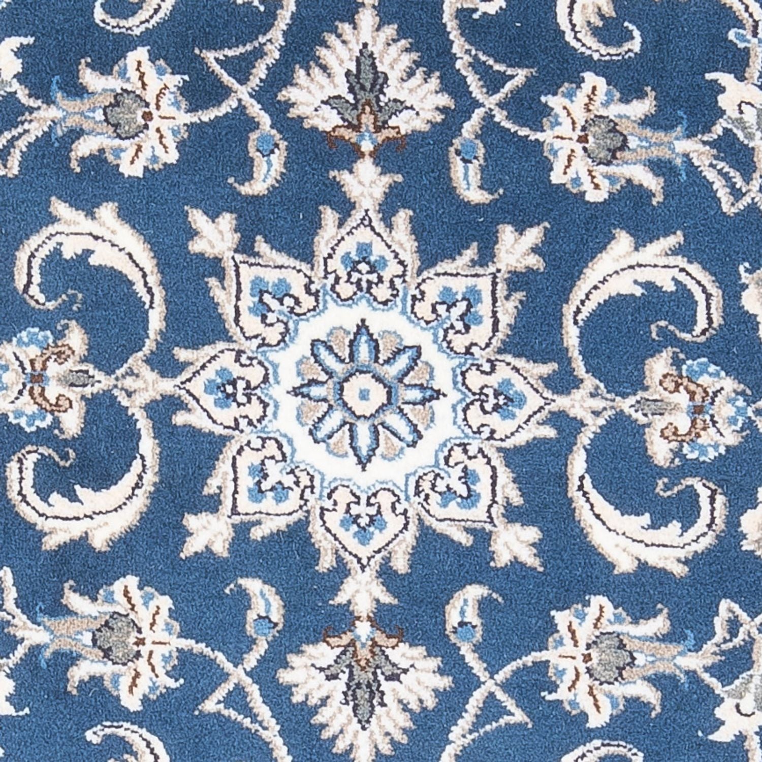 Perserteppich - Nain - 140 x 70 cm - blau