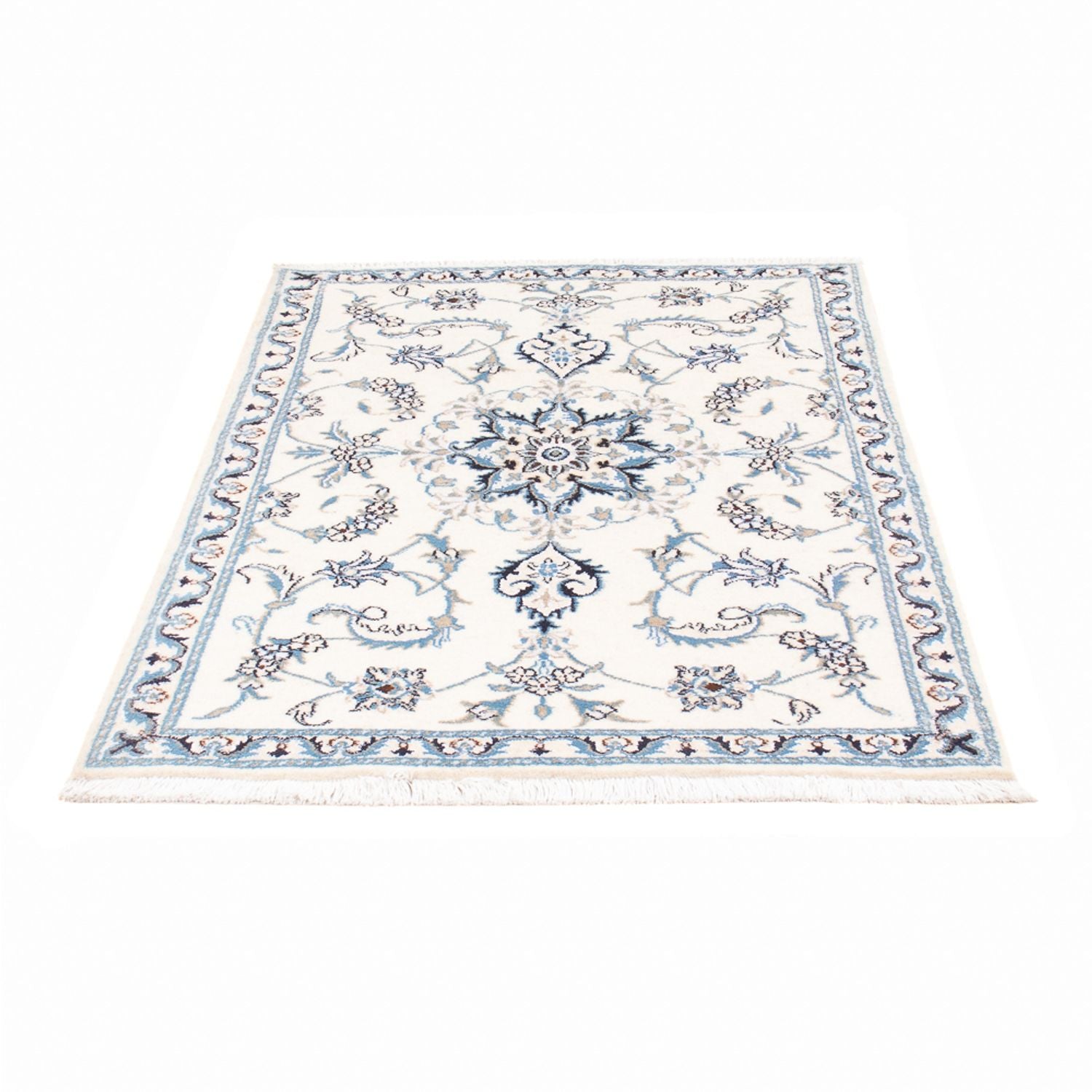 Perserteppich - Nain - 131 x 90 cm - creme