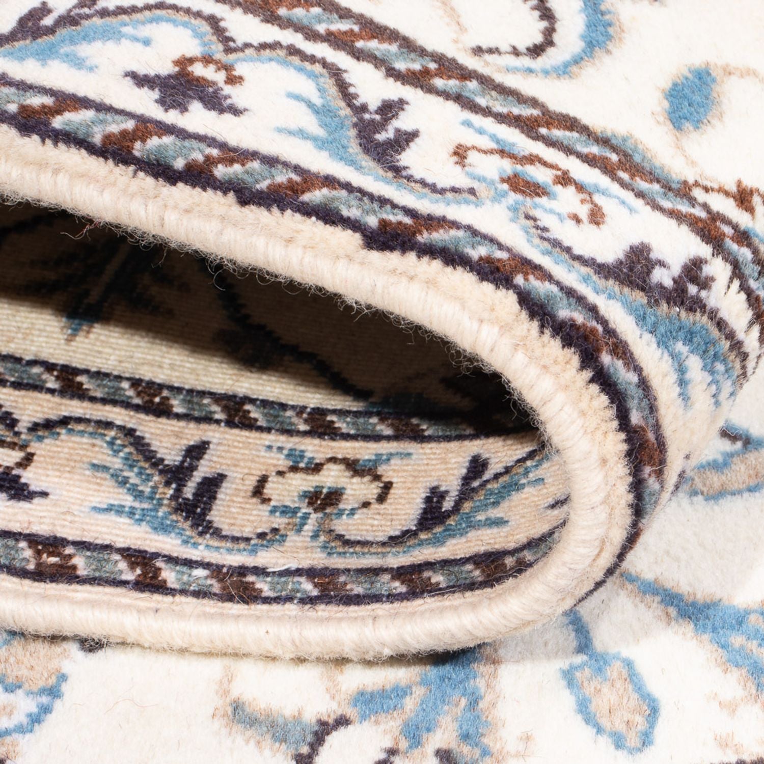 Perserteppich - Nain - 130 x 86 cm - creme