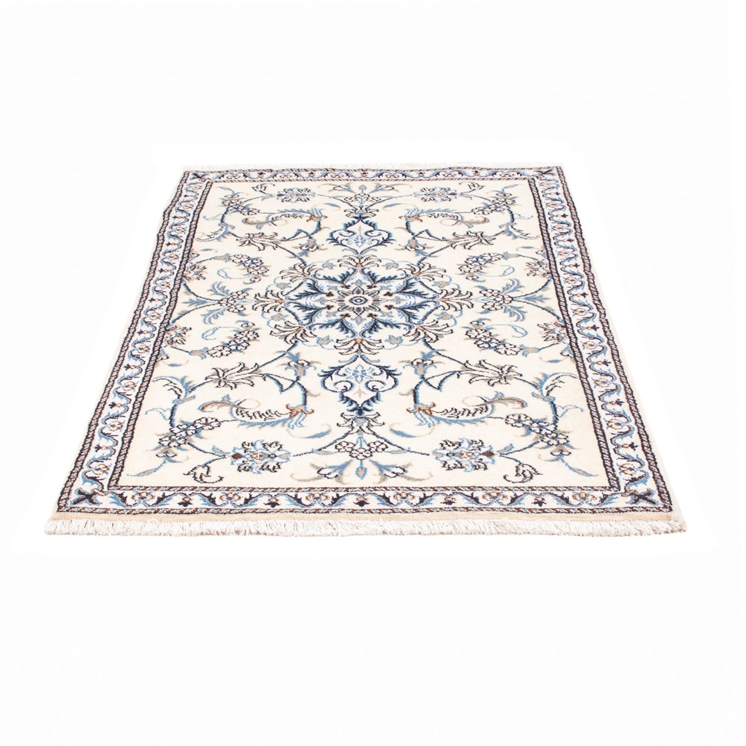 Perserteppich - Nain - 132 x 86 cm - creme
