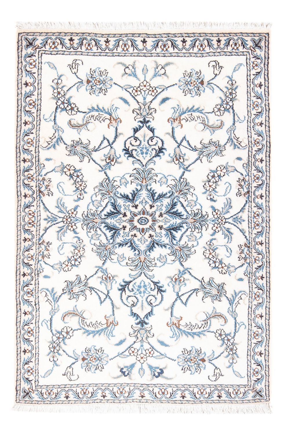 Perserteppich - Nain - 140 x 92 cm - creme