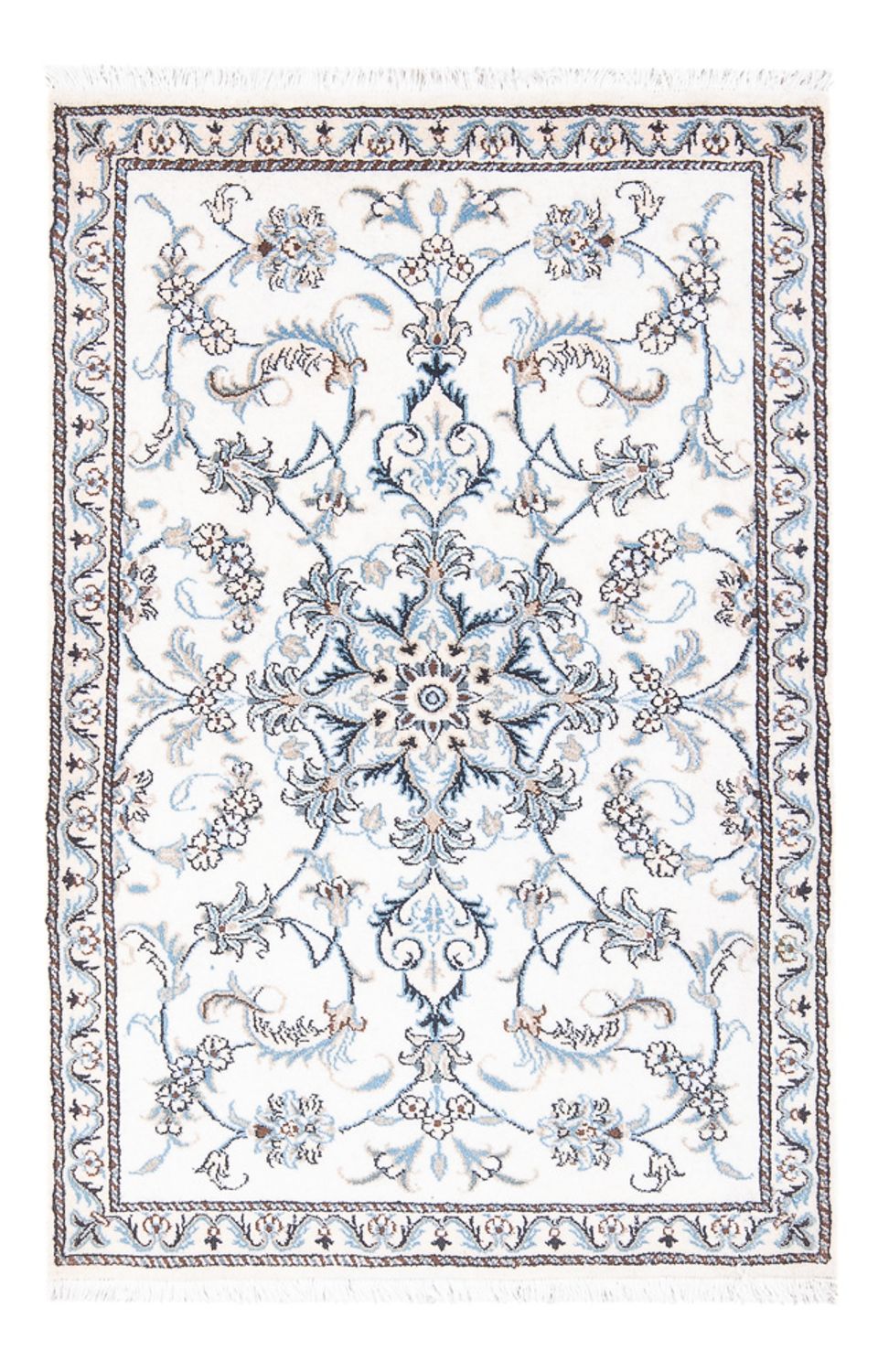 Perserteppich - Nain - 140 x 89 cm - creme