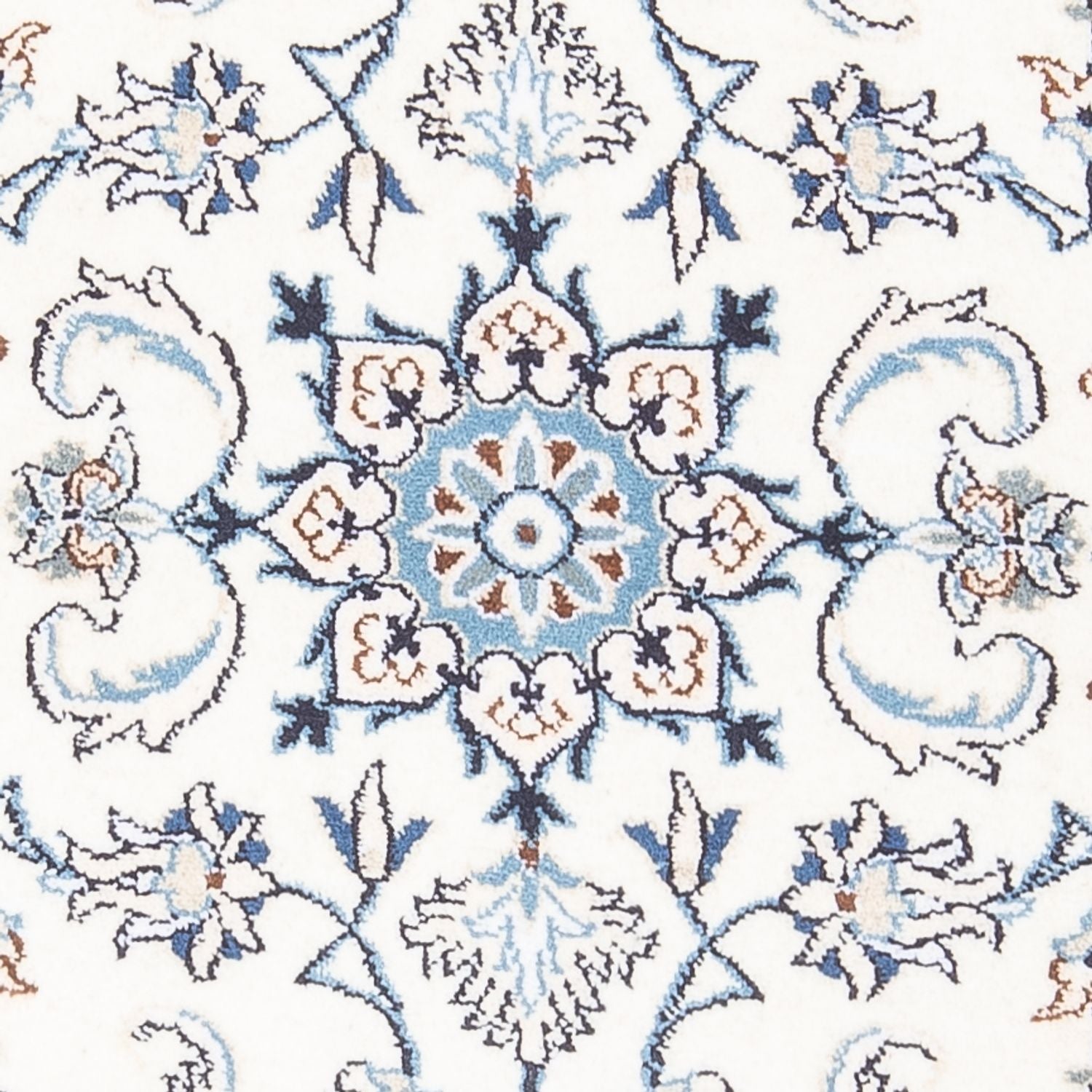 Perserteppich - Nain - 137 x 70 cm - creme